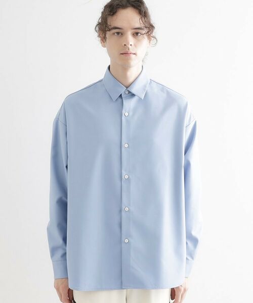 tk.TAKEO KIKUCHI / ティーケー タケオキクチ シャツ・ブラウス | TR長袖シャツ | 詳細14