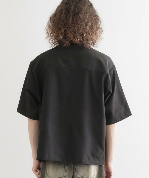 tk.TAKEO KIKUCHI / ティーケー タケオキクチ シャツ・ブラウス | 衿配色ワーカーシャツアウター | 詳細12