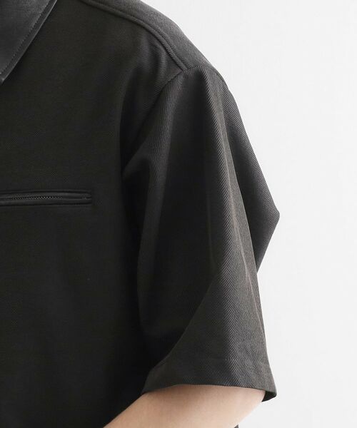 tk.TAKEO KIKUCHI / ティーケー タケオキクチ シャツ・ブラウス | 衿配色ワーカーシャツアウター | 詳細14