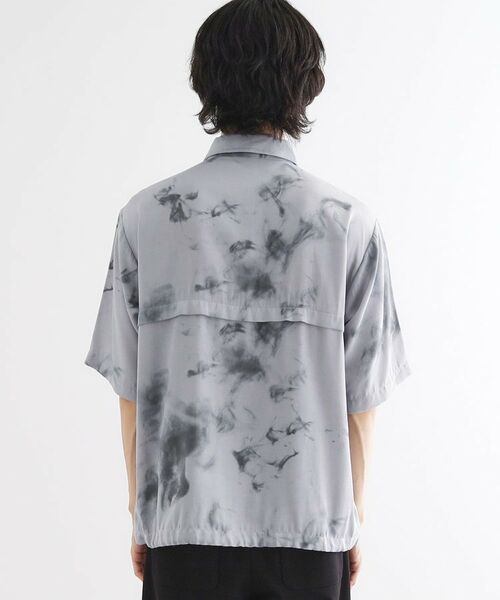 tk.TAKEO KIKUCHI / ティーケー タケオキクチ シャツ・ブラウス | ブラープリントシャンブレーシャツアウター | 詳細14