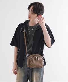 tk.TAKEO KIKUCHI / ティーケー タケオキクチ ショルダーバッグ | 【スタッズシリーズ】ショルダーバッグ