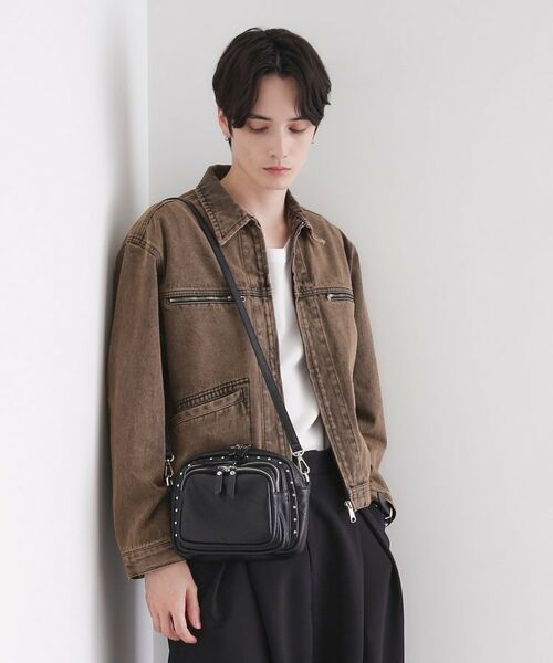 tk.TAKEO KIKUCHI / ティーケー タケオキクチ ショルダーバッグ | 【スタッズシリーズ】ショルダーバッグ | 詳細4