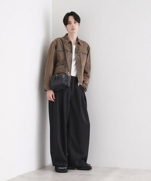 tk.TAKEO KIKUCHI / ティーケー タケオキクチ ショルダーバッグ | 【スタッズシリーズ】ショルダーバッグ | 詳細5