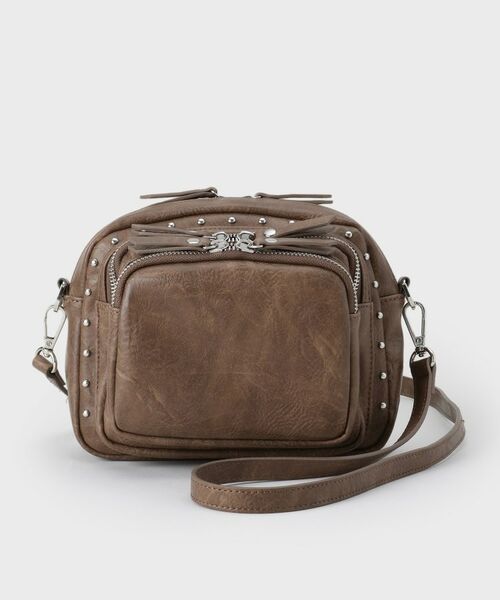tk.TAKEO KIKUCHI / ティーケー タケオキクチ ショルダーバッグ | 【スタッズシリーズ】ショルダーバッグ | 詳細8