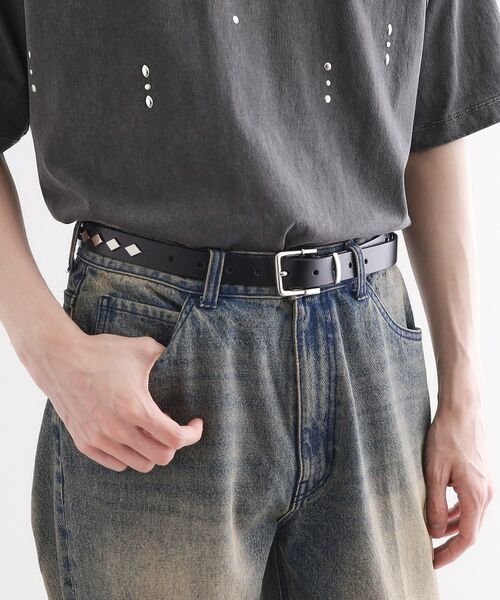 tk.TAKEO KIKUCHI / ティーケー タケオキクチ ベルト・サスペンダー | スタッズベルト | 詳細5