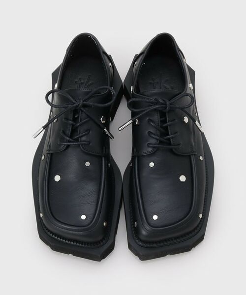 tk.TAKEO KIKUCHI / ティーケー タケオキクチ ビジネス・ドレスシューズ | スタッズスクエアシューズ | 詳細4