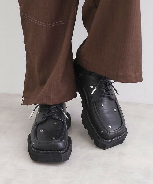 tk.TAKEO KIKUCHI / ティーケー タケオキクチ ビジネス・ドレスシューズ | スタッズスクエアシューズ | 詳細6