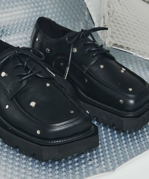 tk.TAKEO KIKUCHI / ティーケー タケオキクチ ビジネス・ドレスシューズ | スタッズスクエアシューズ | 詳細8