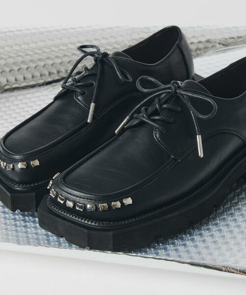 tk.TAKEO KIKUCHI / ティーケー タケオキクチ ビジネス・ドレスシューズ | スタッズスクエアシューズ | 詳細9