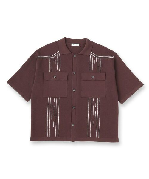 tk.TAKEO KIKUCHI / ティーケー タケオキクチ カーディガン・ボレロ | ウェスタンポロカーディガン | 詳細1