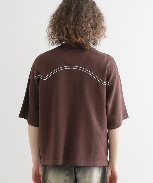 tk.TAKEO KIKUCHI / ティーケー タケオキクチ カーディガン・ボレロ | ウェスタンポロカーディガン | 詳細16