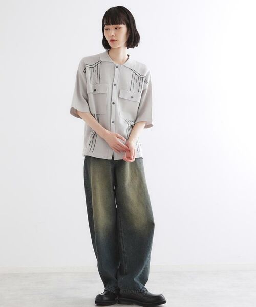 tk.TAKEO KIKUCHI / ティーケー タケオキクチ カーディガン・ボレロ | ウェスタンポロカーディガン | 詳細24