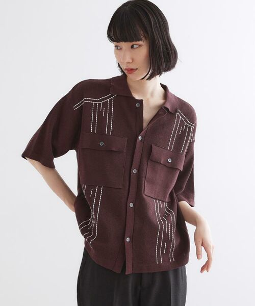 tk.TAKEO KIKUCHI / ティーケー タケオキクチ カーディガン・ボレロ | ウェスタンポロカーディガン | 詳細27