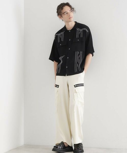 tk.TAKEO KIKUCHI / ティーケー タケオキクチ カーディガン・ボレロ | ウェスタンポロカーディガン | 詳細3