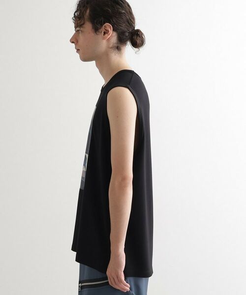 tk.TAKEO KIKUCHI / ティーケー タケオキクチ カットソー | ウォーターグラフィックノースリーブ | 詳細11