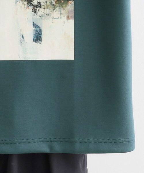 tk.TAKEO KIKUCHI / ティーケー タケオキクチ Tシャツ | アーバングラフィックブラシ刺繍Tシャツ | 詳細22