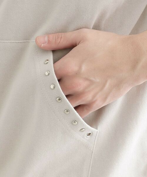 tk.TAKEO KIKUCHI / ティーケー タケオキクチ パーカー | スタッズ ダブルZIPパーカ | 詳細15