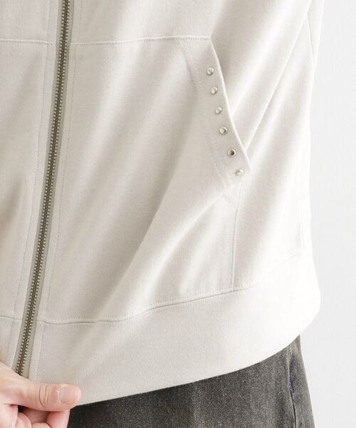 tk.TAKEO KIKUCHI / ティーケー タケオキクチ パーカー | スタッズ ダブルZIPパーカ | 詳細16