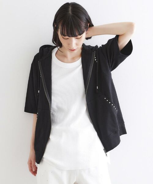 tk.TAKEO KIKUCHI / ティーケー タケオキクチ パーカー | スタッズ ダブルZIPパーカ | 詳細20