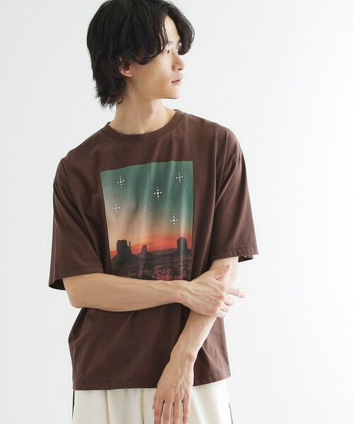 tk.TAKEO KIKUCHI / ティーケー タケオキクチ Tシャツ | ウェスタンフォトスタッズTシャツ | 詳細10