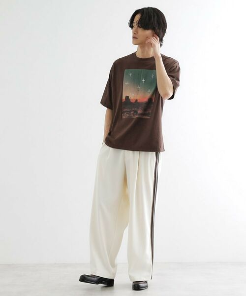 tk.TAKEO KIKUCHI / ティーケー タケオキクチ Tシャツ | ウェスタンフォトスタッズTシャツ | 詳細12