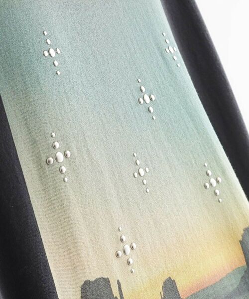 tk.TAKEO KIKUCHI / ティーケー タケオキクチ Tシャツ | ウェスタンフォトスタッズTシャツ | 詳細20