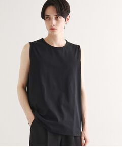 tk.TAKEO KIKUCHI / ティーケー タケオキクチ カットソー | 【接触冷感／UVカット／抗菌】フレンドリークールノースリーブカットソー