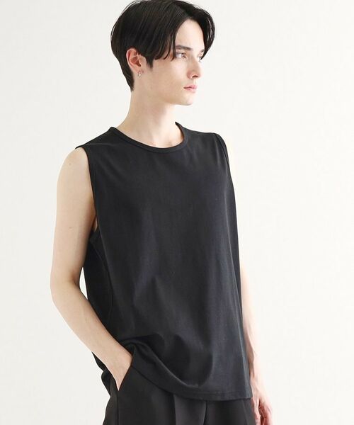 tk.TAKEO KIKUCHI / ティーケー タケオキクチ カットソー | 【接触冷感/UVカット/抗菌】フレンドリークールノースリーブカットソー | 詳細10