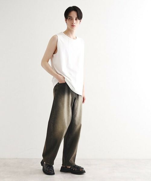 tk.TAKEO KIKUCHI / ティーケー タケオキクチ カットソー | 【接触冷感/UVカット/抗菌】フレンドリークールノースリーブカットソー | 詳細3