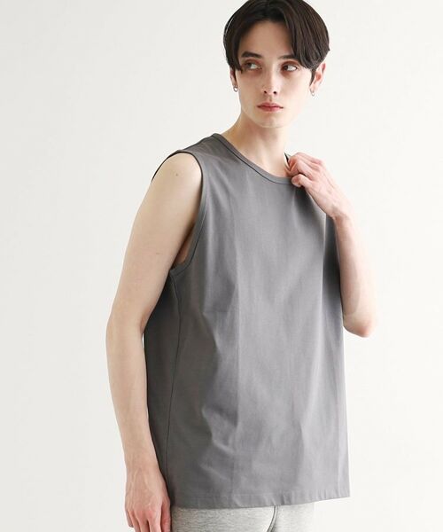 tk.TAKEO KIKUCHI / ティーケー タケオキクチ カットソー | 【接触冷感/UVカット/抗菌】フレンドリークールノースリーブカットソー | 詳細7