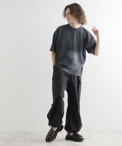 tk.TAKEO KIKUCHI / ティーケー タケオキクチ カットソー | ブラーフクレジャカードカットソー | 詳細8