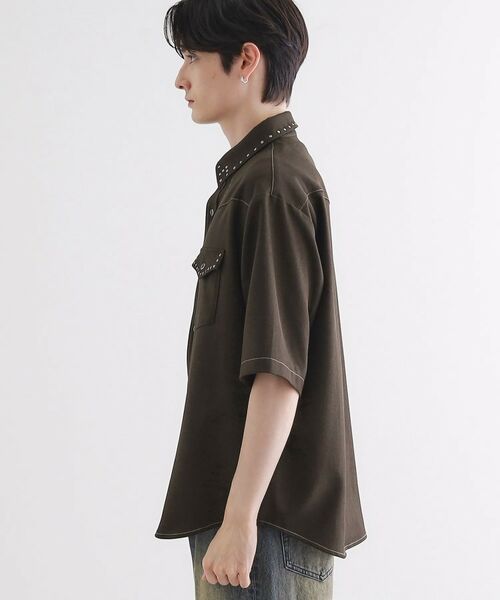 tk.TAKEO KIKUCHI / ティーケー タケオキクチ シャツ・ブラウス | ウェスタンスタッズシャツ | 詳細17