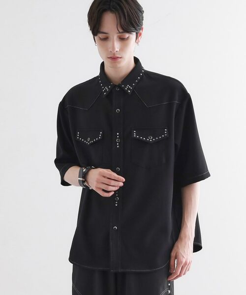 tk.TAKEO KIKUCHI / ティーケー タケオキクチ シャツ・ブラウス | ウェスタンスタッズシャツ | 詳細4