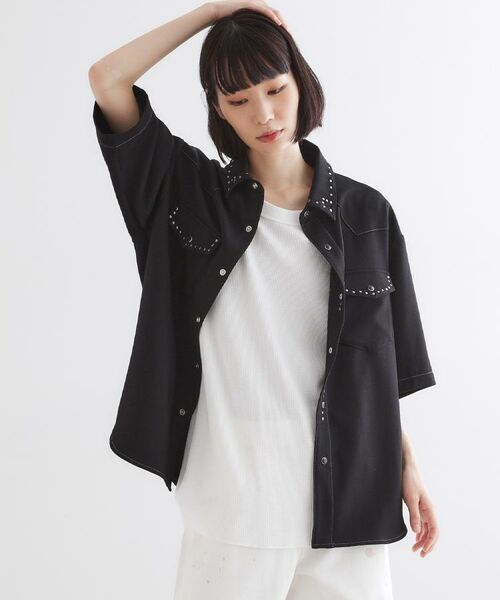 tk.TAKEO KIKUCHI / ティーケー タケオキクチ シャツ・ブラウス | ウェスタンスタッズシャツ | 詳細7