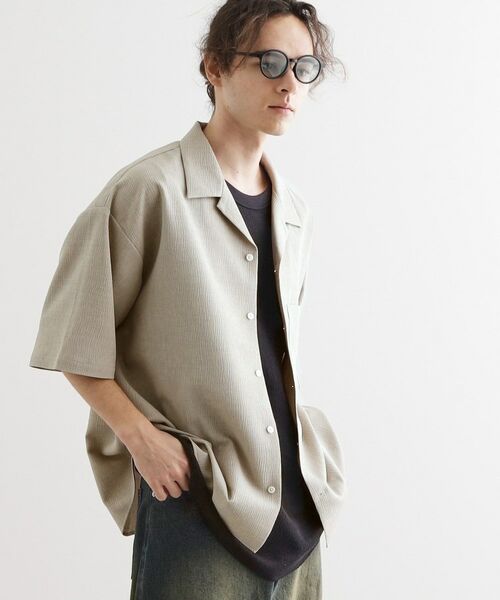 tk.TAKEO KIKUCHI / ティーケー タケオキクチ Tシャツ | 【セットアップ対応】テッククレープシャツ | 詳細10