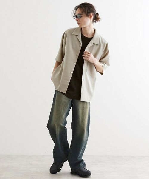 tk.TAKEO KIKUCHI / ティーケー タケオキクチ Tシャツ | 【セットアップ対応】テッククレープシャツ | 詳細12