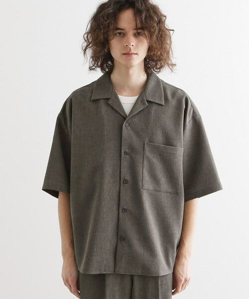 tk.TAKEO KIKUCHI / ティーケー タケオキクチ Tシャツ | 【セットアップ対応】テッククレープシャツ | 詳細14