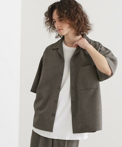 tk.TAKEO KIKUCHI / ティーケー タケオキクチ Tシャツ | 【セットアップ対応】テッククレープシャツ | 詳細2