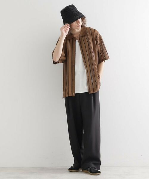 tk.TAKEO KIKUCHI / ティーケー タケオキクチ シャツ・ブラウス | 【セットアイテム】透かし編みオープンシャツ | 詳細10