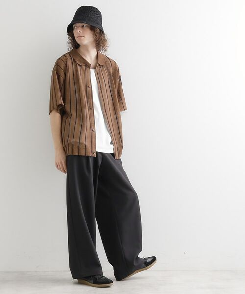 tk.TAKEO KIKUCHI / ティーケー タケオキクチ シャツ・ブラウス | 【セットアイテム】透かし編みオープンシャツ | 詳細11
