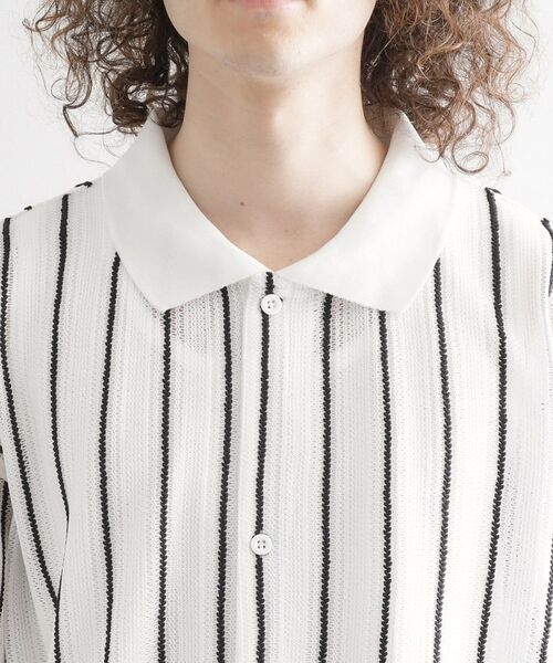 tk.TAKEO KIKUCHI / ティーケー タケオキクチ シャツ・ブラウス | 【セットアイテム】透かし編みオープンシャツ | 詳細16