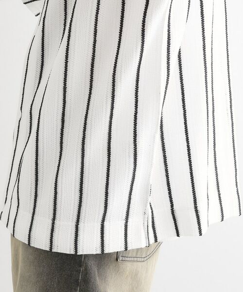 tk.TAKEO KIKUCHI / ティーケー タケオキクチ シャツ・ブラウス | 【セットアイテム】透かし編みオープンシャツ | 詳細18