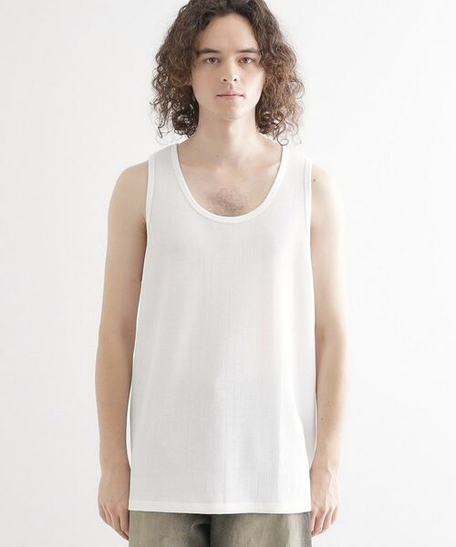 tk.TAKEO KIKUCHI / ティーケー タケオキクチ シャツ・ブラウス | 【セットアイテム】透かし編みオープンシャツ | 詳細19