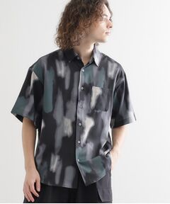 tk.TAKEO KIKUCHI / ティーケー タケオキクチ シャツ・ブラウス | 梨地ボカシプリントシャツ