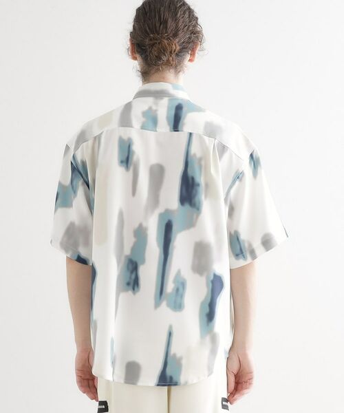 tk.TAKEO KIKUCHI / ティーケー タケオキクチ シャツ・ブラウス | 梨地ボカシプリントシャツ | 詳細19