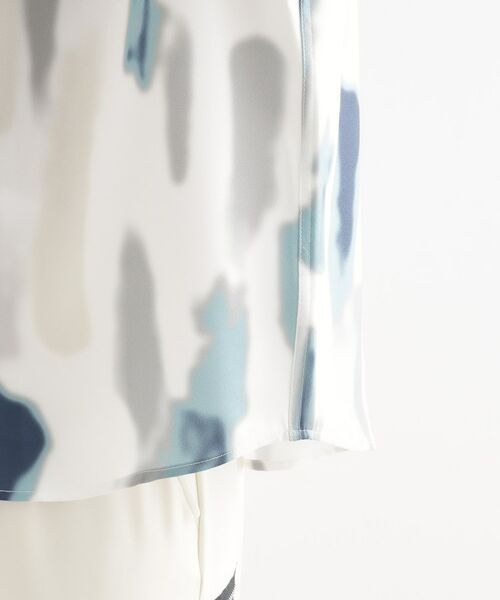 tk.TAKEO KIKUCHI / ティーケー タケオキクチ シャツ・ブラウス | 梨地ボカシプリントシャツ | 詳細23
