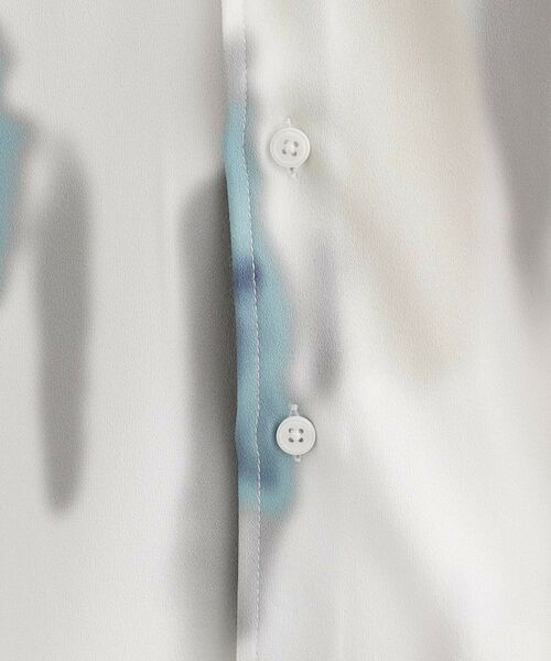 tk.TAKEO KIKUCHI / ティーケー タケオキクチ シャツ・ブラウス | 梨地ボカシプリントシャツ | 詳細4