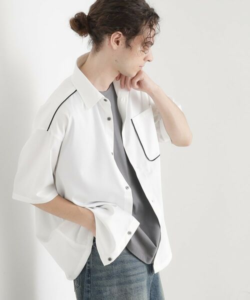 tk.TAKEO KIKUCHI / ティーケー タケオキクチ シャツ・ブラウス | スピンドルシャツ | 詳細1