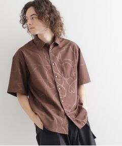 tk.TAKEO KIKUCHI / ティーケー タケオキクチ シャツ・ブラウス | エンボスプリントシャツ