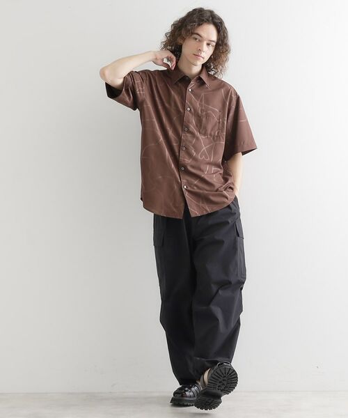 tk.TAKEO KIKUCHI / ティーケー タケオキクチ シャツ・ブラウス | エンボスプリントシャツ | 詳細10